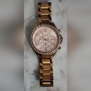Fossil Rose Gold Watch